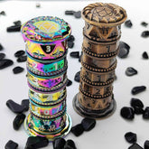 7-in-1 Rotating Tower Dice – Zinc Alloy Spinner Dice Multiple colors available